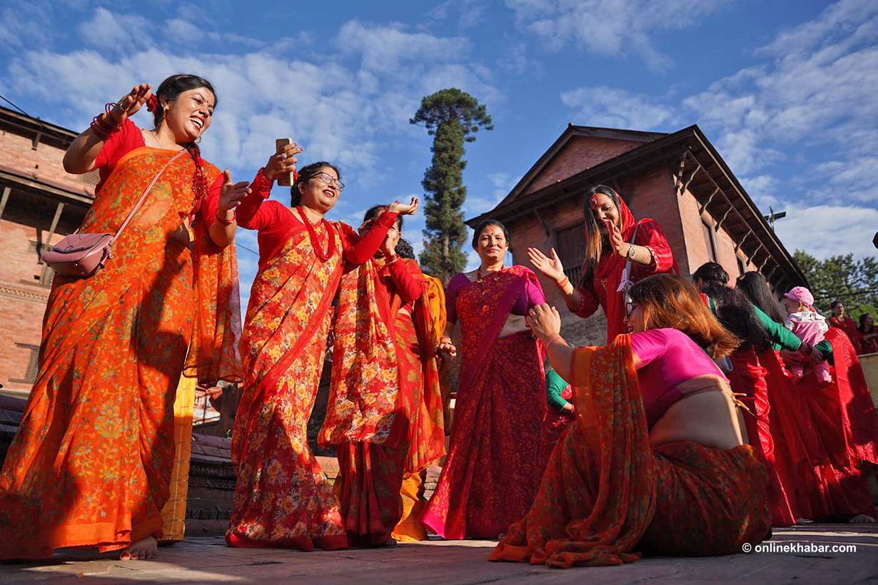 Pashupatinath Temple is abuzz as women converge to celebrate Teej