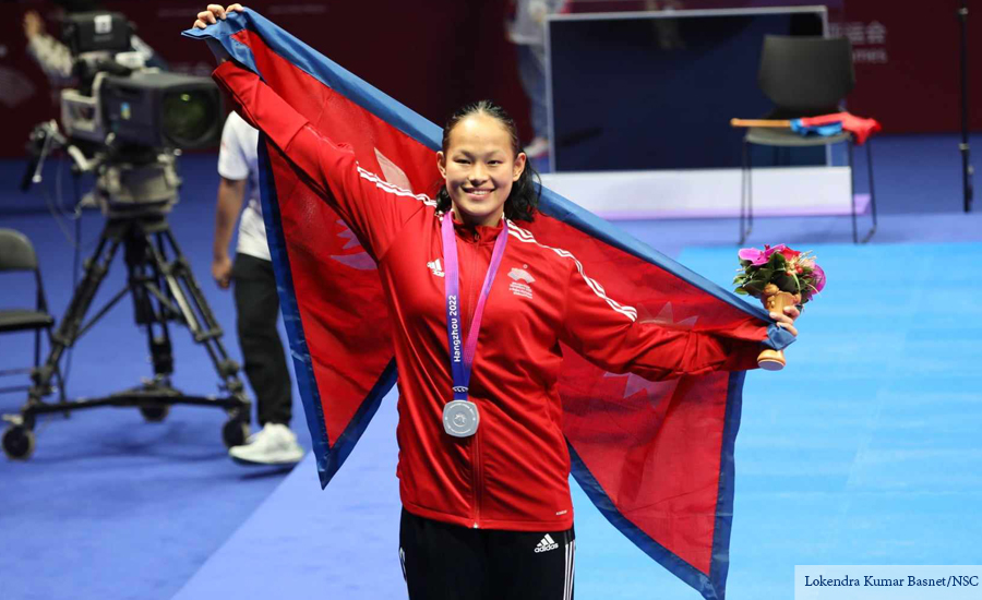 After inscribing her name forever, athlete Arika Gurung hopes to win more and create history for Nepal