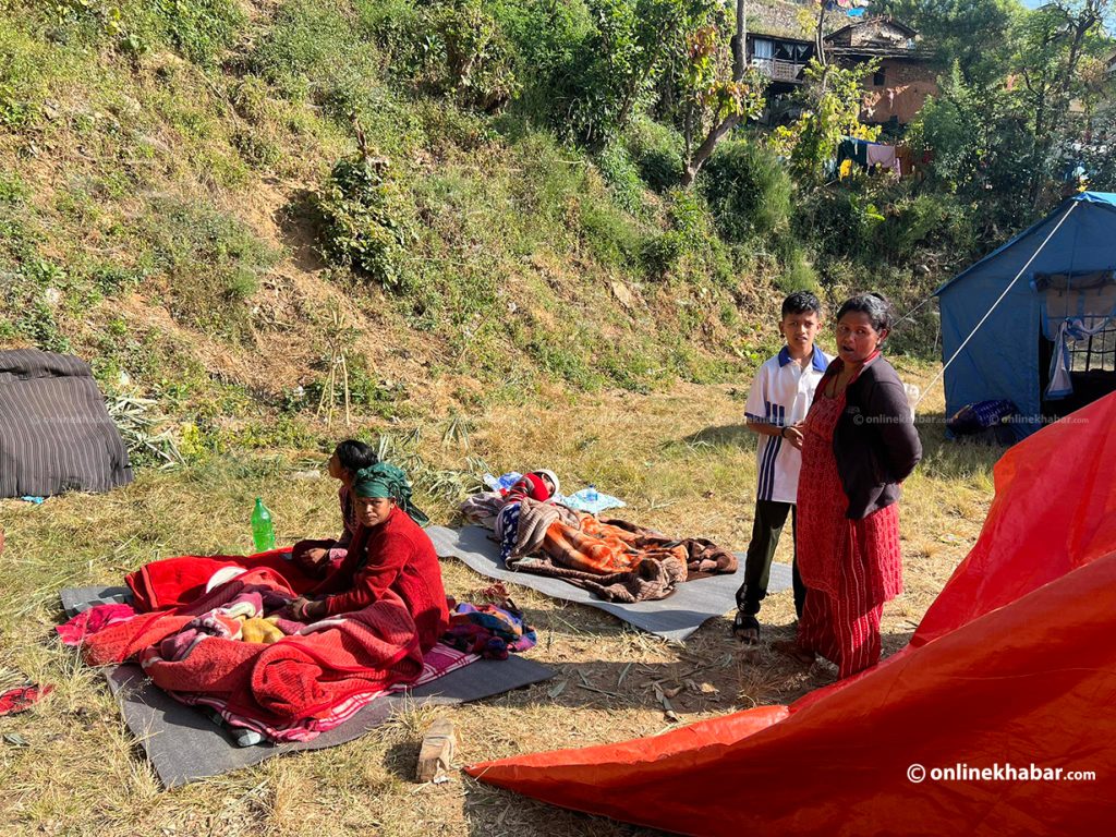 Unfair relief distribution adding to earthquake survivors’ woes in Jajarkot