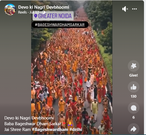 Viral video claiming to show Nepal procession for Ram Temple in India is misleading