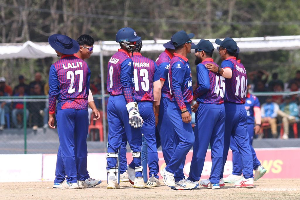 ICC Men’s Cricket World Cup League 2 Series: Nepal lost to US by 3 wickets