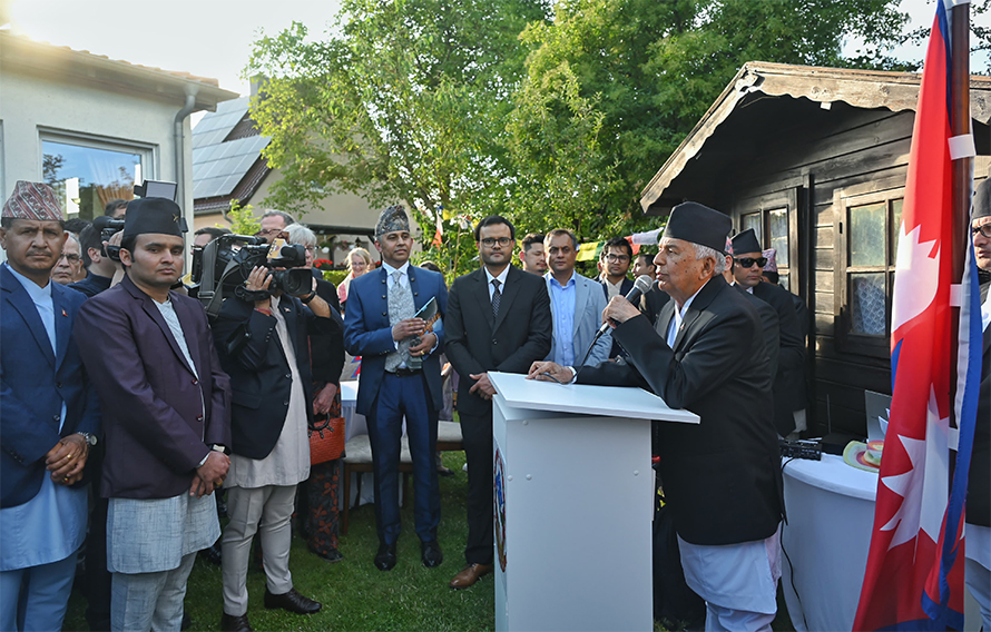 Presidents Paudel and Steinmeier to meet this evening in Berlin