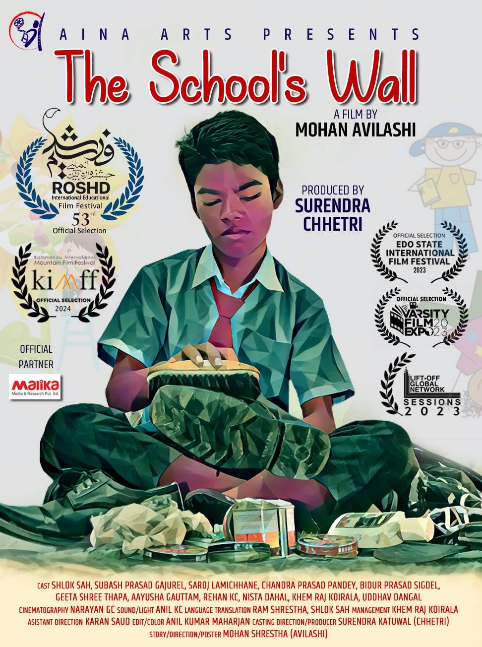 Nepali short film The School’s Wall reaches Kino Festival finals