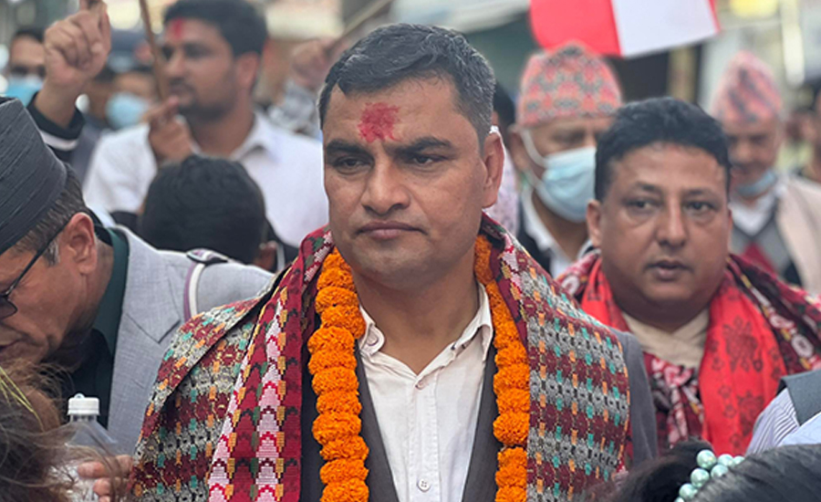 Hopes for health: Pradip Poudel takes charge as health minister