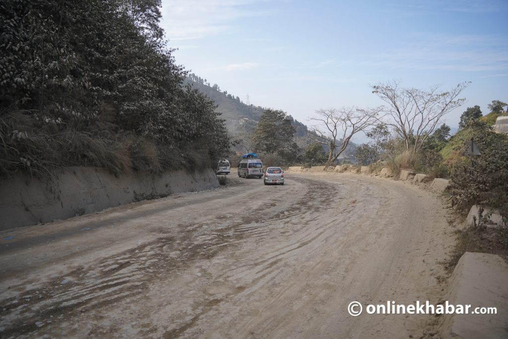 Naubise-Malekhu road section to close for 5 hours each night for 15 days