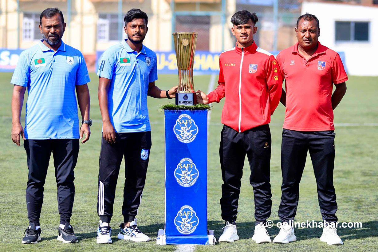 Nepal and Bangladesh ready to face off in SAFF U-20 Championship final