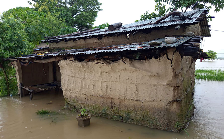 Floods affect life in Kailali