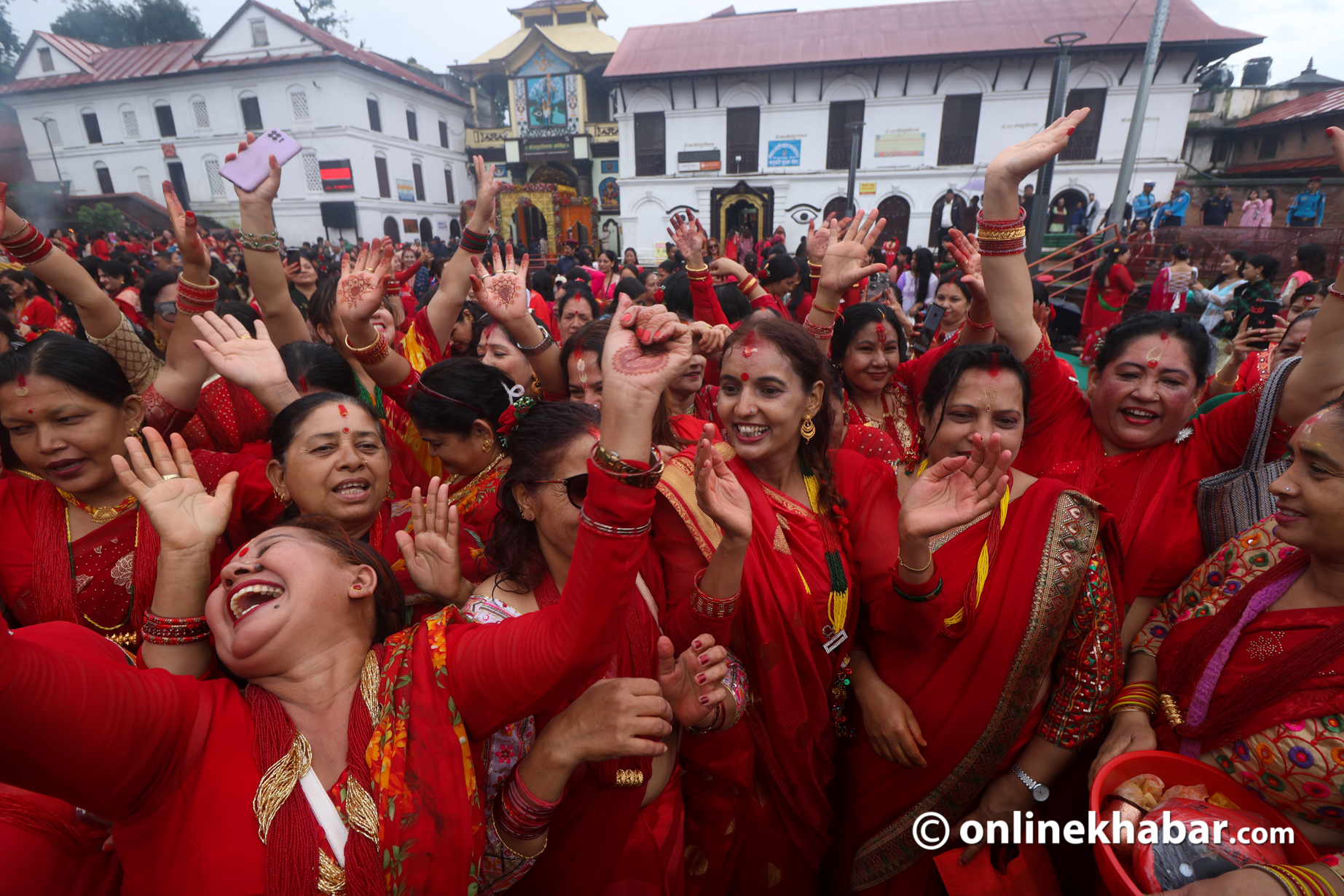 Teej being observed (Photo Feature)