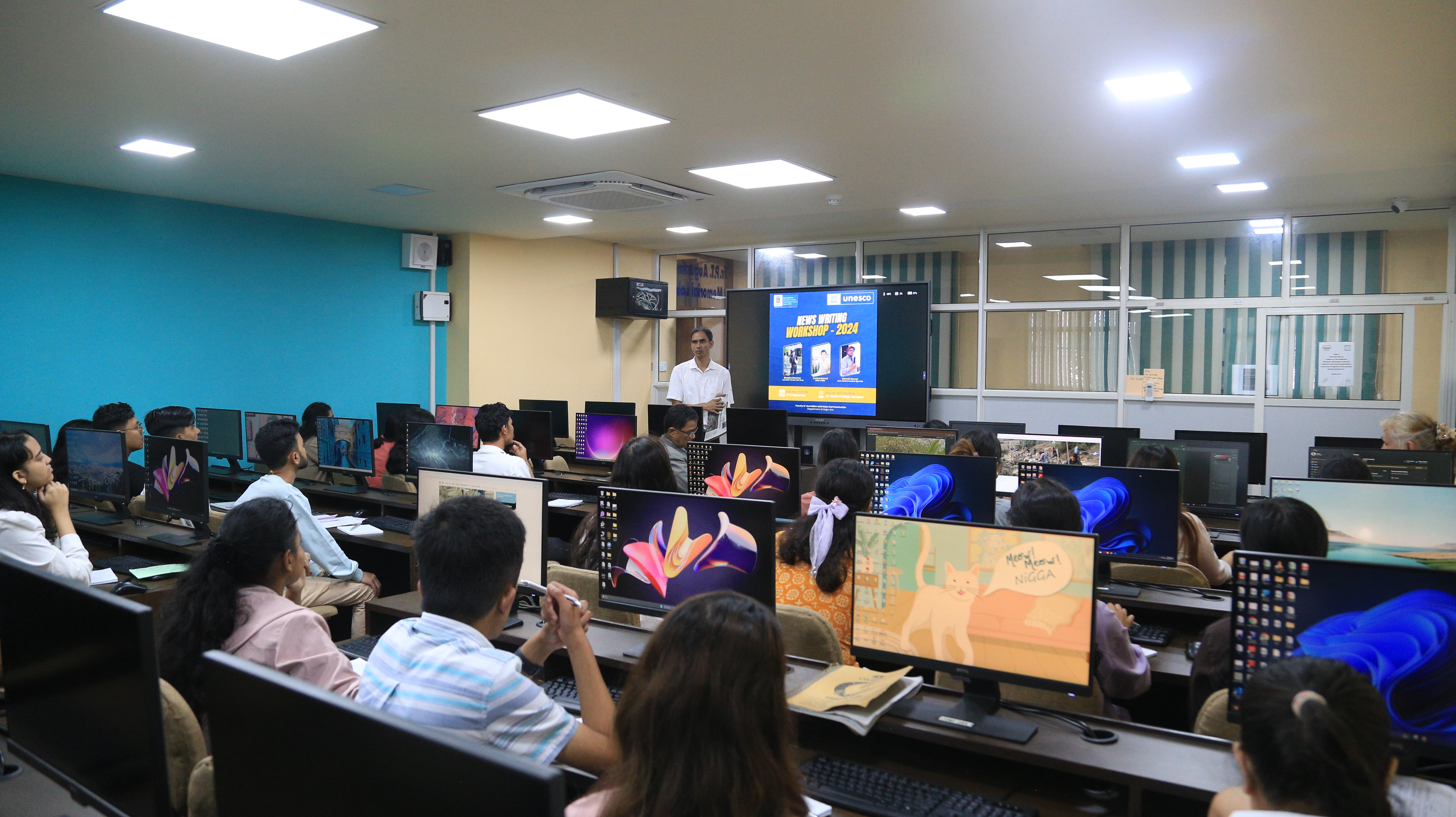 News Writing Workshop with UNESCO Nepal Begins at St Xavier’s