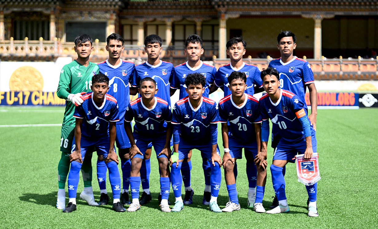 Nepal reaches SAFF U-17 semifinals with comeback win over Bhutan