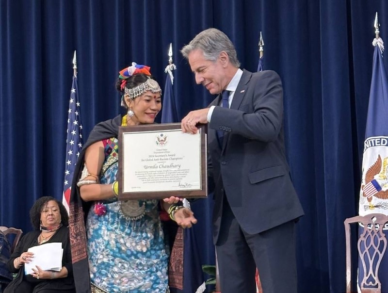 Activist Chaudhari honoured with ‘Global Anti Racism Championship Award’ in USA