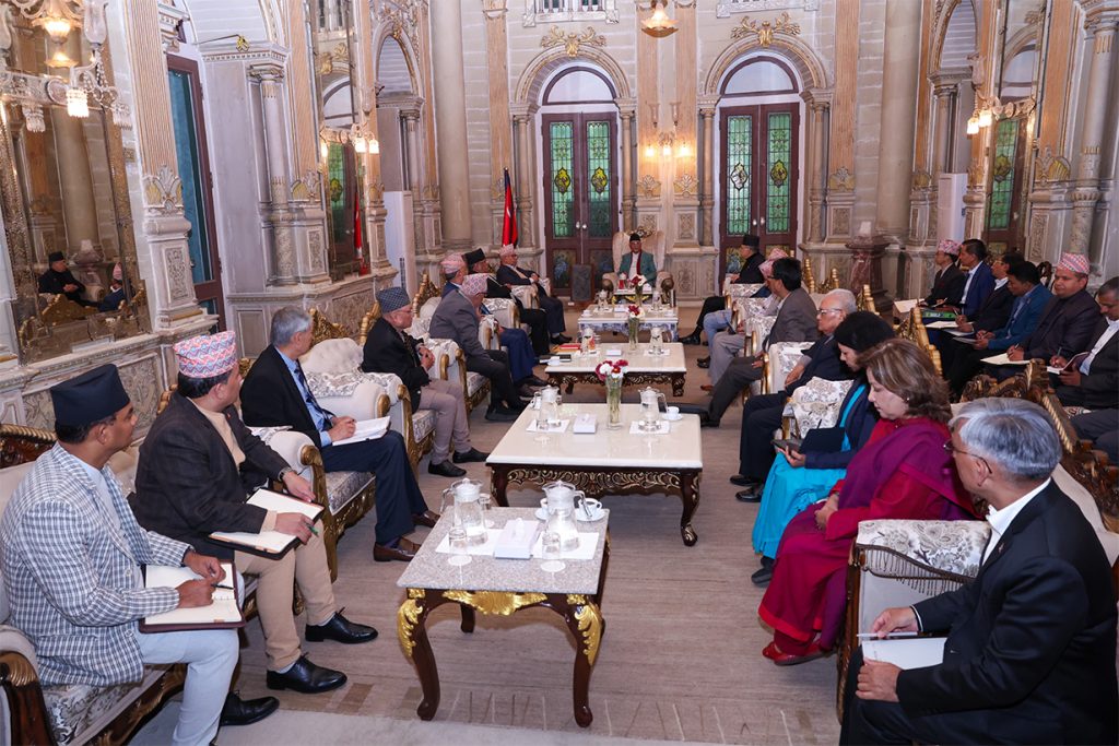 Prime Minister Oli begins consultations with Former Prime Ministers ahead of China Visit