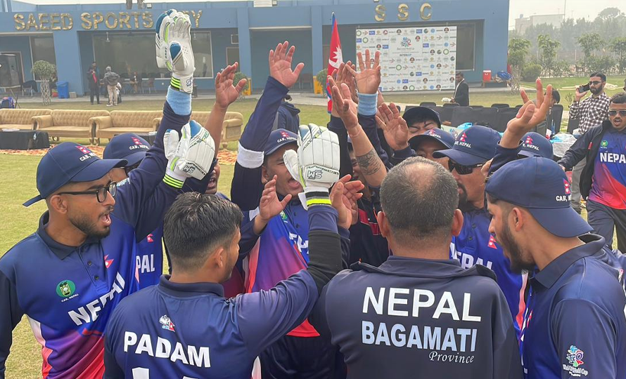 Nepal secures second consecutive victory in Blind T20 Cricket World Cup