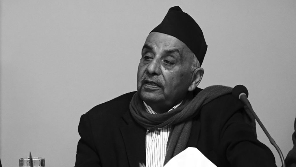 Former Speaker Daman Nath Dhungana passes away