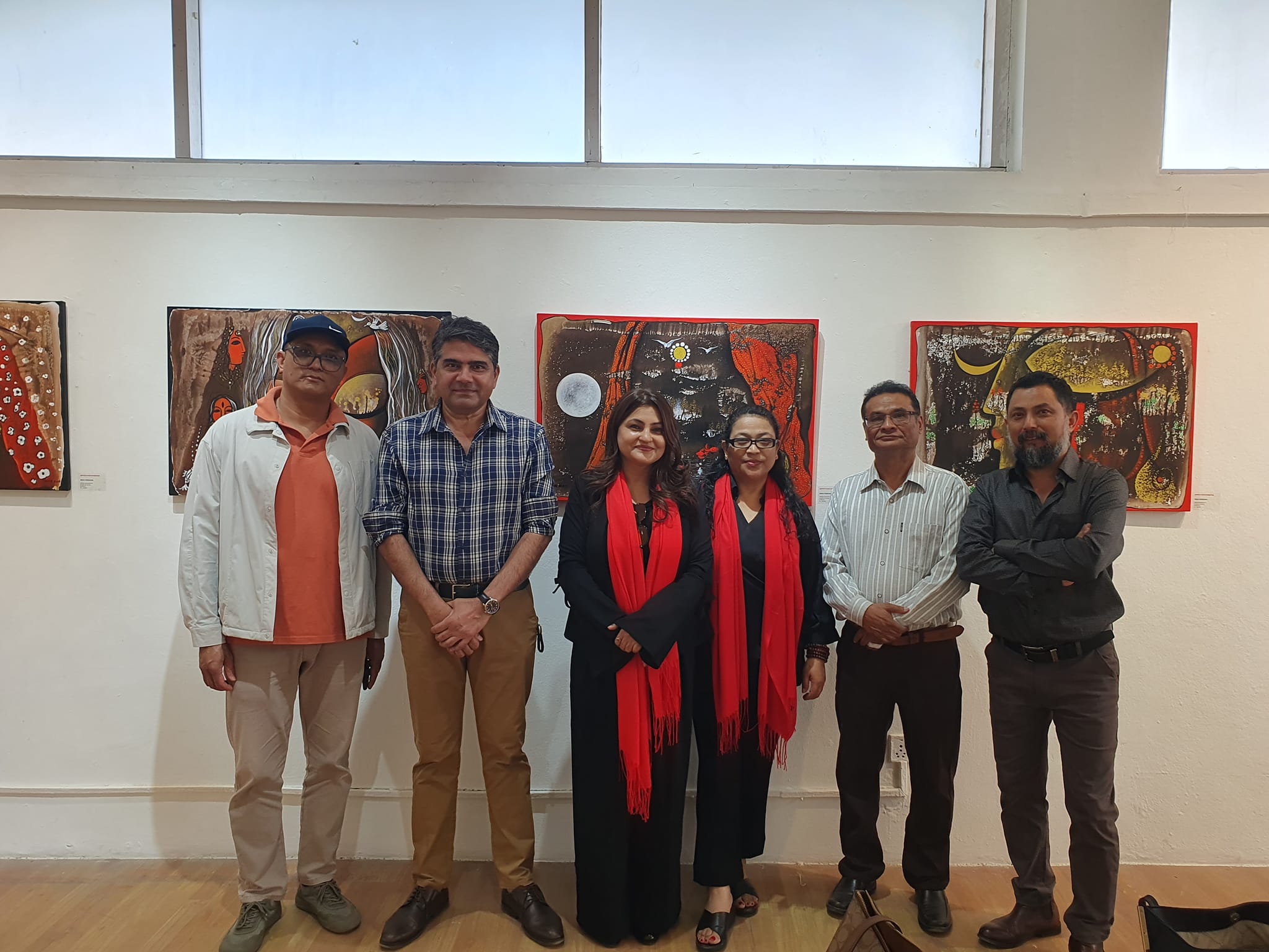 Kathmandu hosts exhibition of 4 contemporary Nepali artists and tribute to Yumi Sano