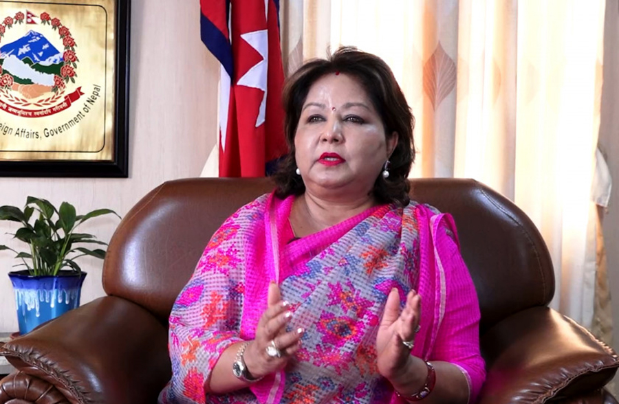 Foreign Minister Arzu Rana Deuba to visit Beijing