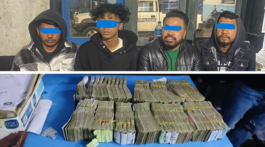 Four arrested in Kathmandu with undisclosed source of Rs 6.8 Million