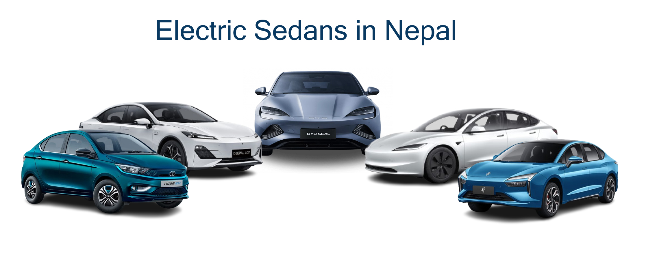 Price List: Electric sedans available in Nepal as of January 2025