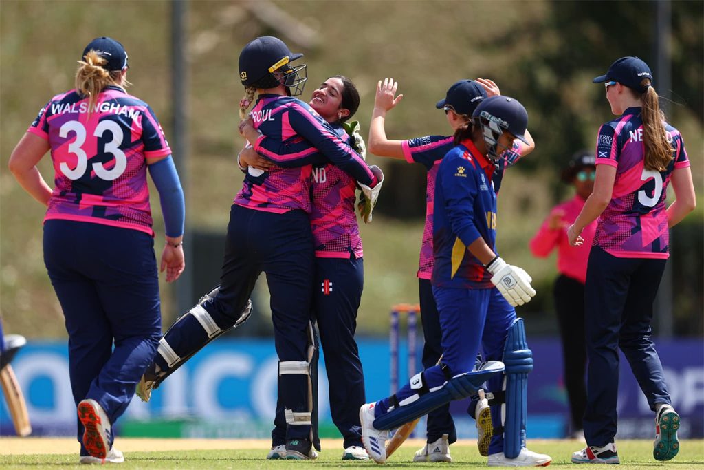 Nepal loses to Scotland, super six qualification unlikely