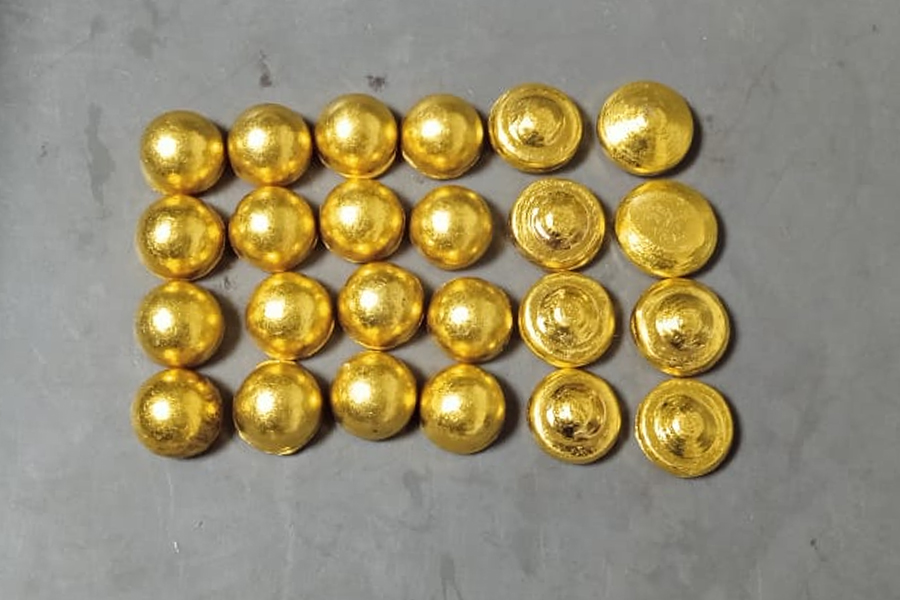 4 arrested with nearly 4 Kg of gold at TIA