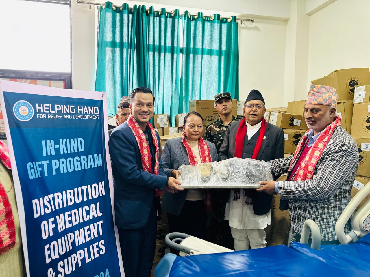 Four health institutions of Jhapa receive medical supplies worth Rs 17.1 million