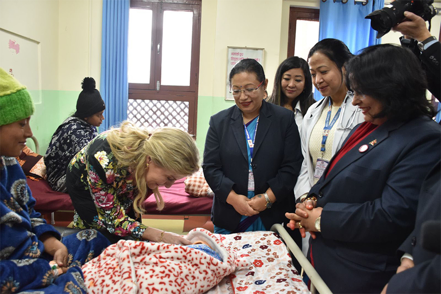 Duchess of Edinburgh praises Nepal’s achievements in eye care