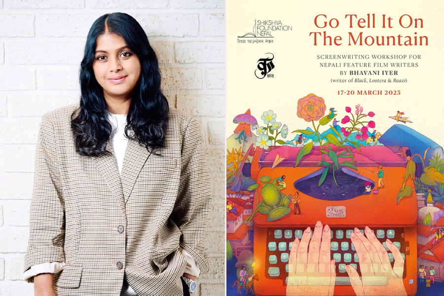 Bollywood screenwriter Bhavani Iyer to conduct screenwriting workshop in Kathmandu