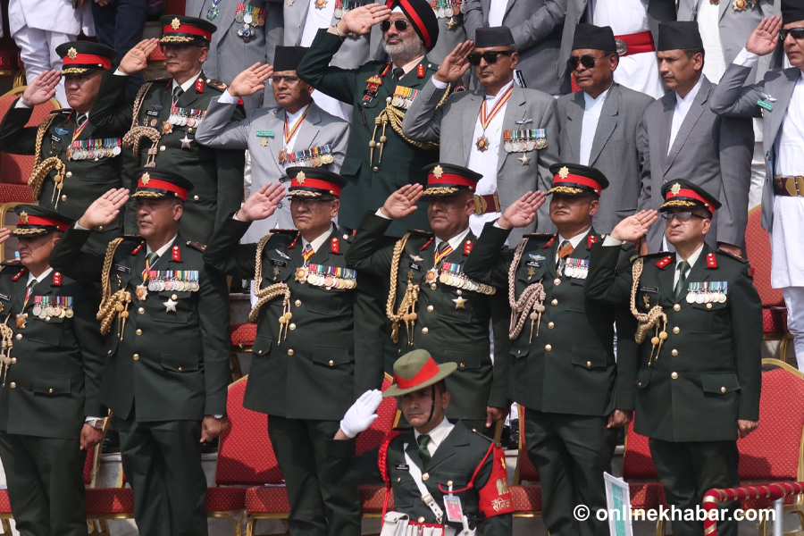 Army Day being celebrated (Photo Feature)